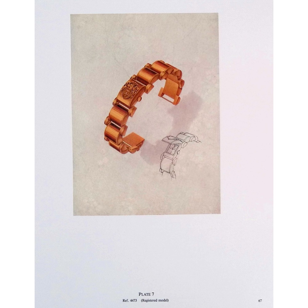 Rolex Vintage Gold Wristwatch Book Plate Luxury Watch Collector Wall Art Print